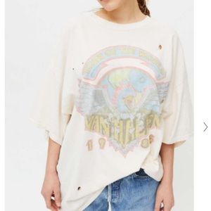 Urban Outfitters Van Halen Graphic Oversizes Tee